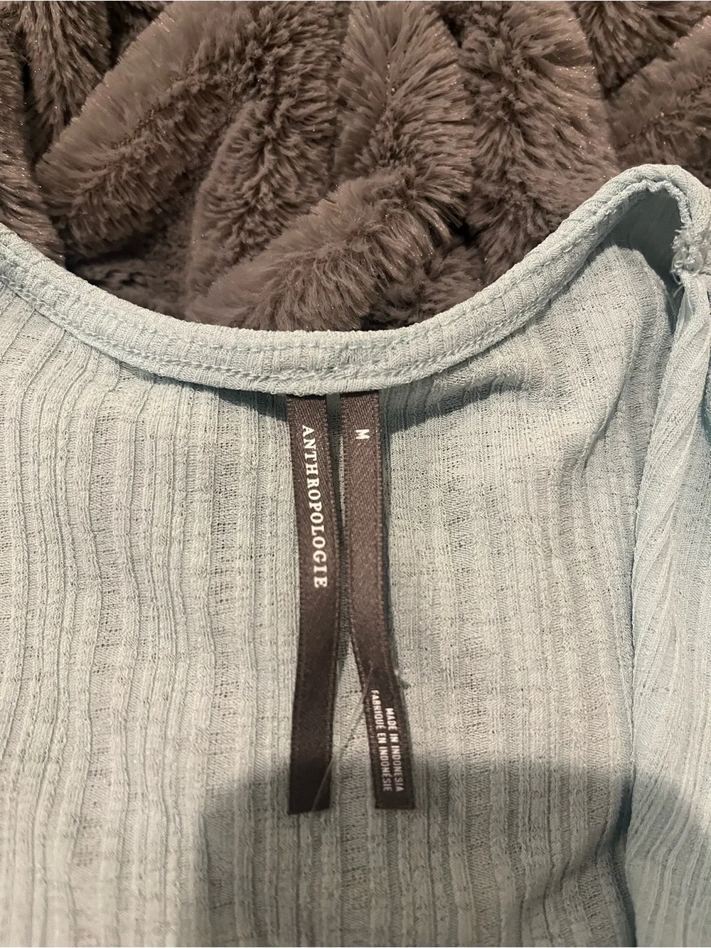 NWT Anthropologie Cropped Cowl-Neck Top - Picture 8 of 12